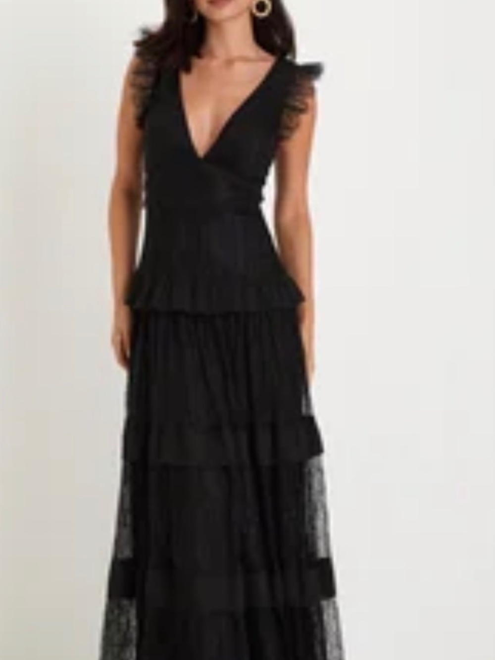 Black formal dress